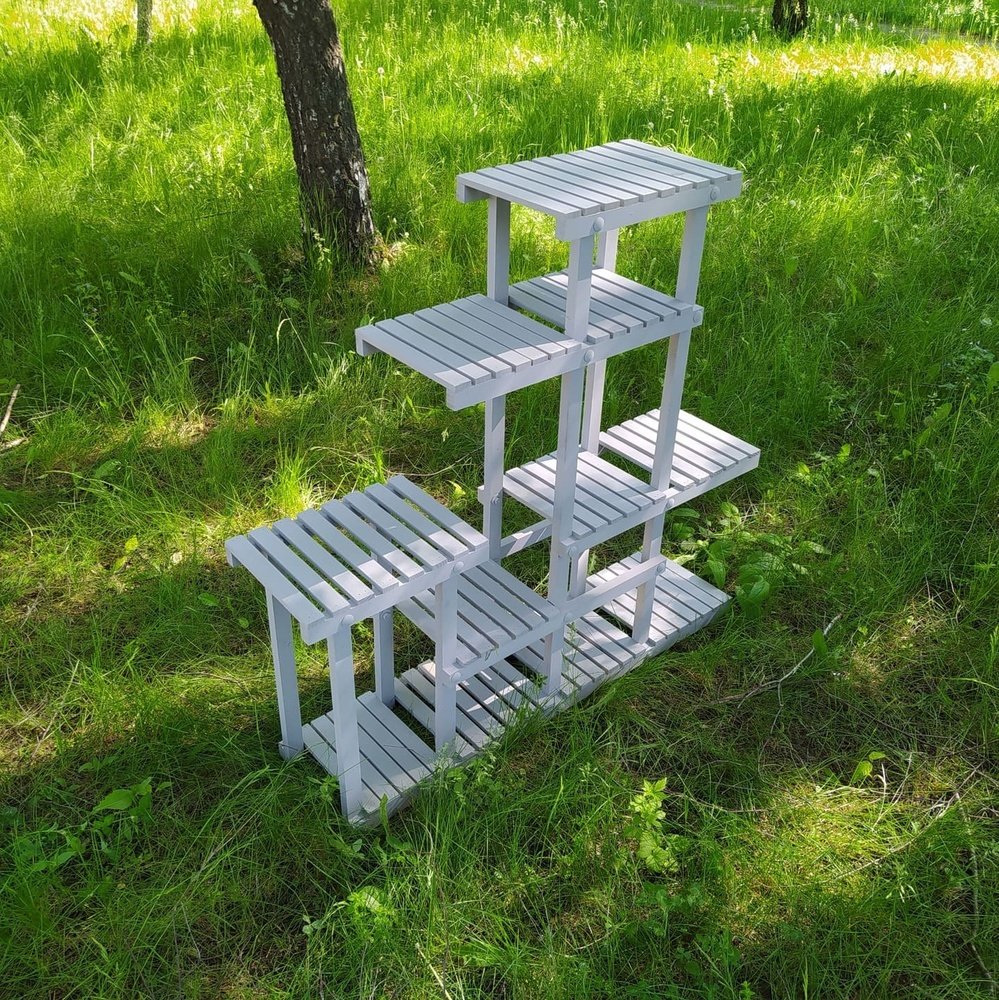 Стійка для квітів (Білий матовий)