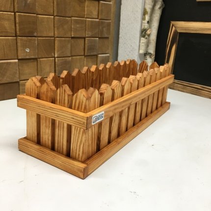 Декоративний парканчик великий (Махагон)